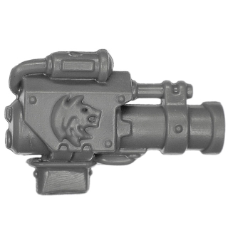 Warhammer 40k Bitz: Space Wolves - Wulfen - Waffe D6 - Storm Frag Auto Launcher