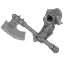 Warhammer AoS Bitz: Chaos - Khorne Blood Warriors - Weapon A1 - Goreaxe, Right