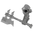 Warhammer AoS Bitz: CHAOS - 008 - Khorne Bloodbound Blood Warriors - Waffe E1 - Goreaxe, Rechts