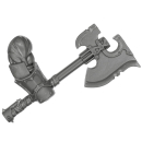 Warhammer AoS Bitz: Chaos - Khorne Blood Warriors - Waffe H1 - Goreaxe, Rechts