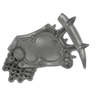 Warhammer AoS Bitz: Chaos - Khorne Blood Warriors - Waffe K2 - Goreaxe, Schulterpanzer