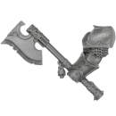 Warhammer AoS Bitz: Chaos - Khorne Blood Warriors - Weapon M1 - Goreaxe, Left