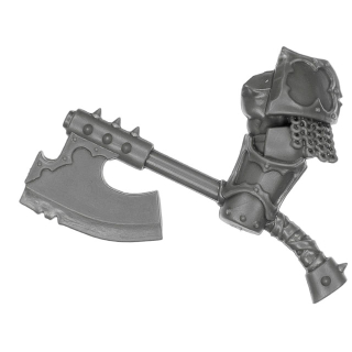 Warhammer AoS Bitz: Chaos - Khorne Blood Warriors - Waffe N1 - Goreaxe, Links