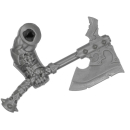 Warhammer AoS Bitz: Chaos - Khorne Blood Warriors - Weapon P2 - Goreaxe, Left