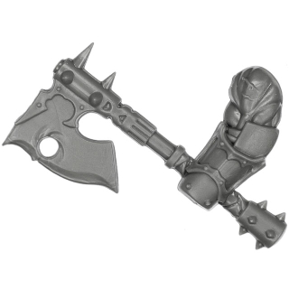 Warhammer AoS Bitz: Chaos - Khorne Blood Warriors - Waffe P3 - Goreaxe, Links