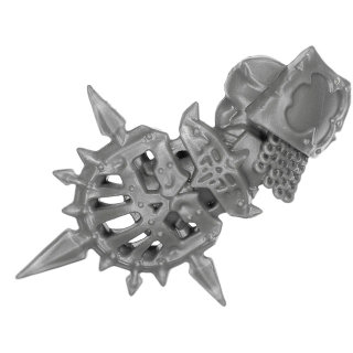 Warhammer AoS Bitz: Chaos - Khorne Blood Warriors - Weapon S1 - Gorefist, Left