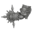 Warhammer AoS Bitz: CHAOS - 008 - Khorne Bloodbound Blood Warriors - Weapon W1 - Gorefist, Left