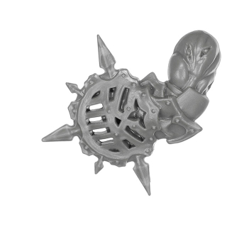 Warhammer AoS Bitz: Chaos - Khorne Blood Warriors - Weapon Y1 - Gorefist, Left