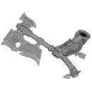 Warhammer AoS Bitz: Chaos - Khorne Blood Warriors - Waffe Z4 - Goreaxe, Champion, Links