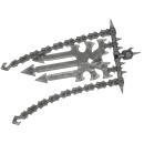 Warhammer AoS Bitz: Chaos - Khorne Blood Warriors - Weapon Z5 - Icon / Banner
