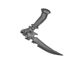 Warhammer AoS Bitz: DARK ELVES - 004 - Witch Elves - Arm A2 - Dagger, Right