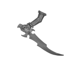Warhammer AoS Bitz: Daughters of Khaine - Witch Aelves - Arm B1 - Dagger, Right