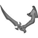 Warhammer AoS Bitz: DARK ELVES - 004 - Witch Elves - Arm C1 - Dagger, Right