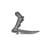 Warhammer AoS Bitz: DARK ELVES - 004 - Witch Elves - Arm E2 - Dagger, Left