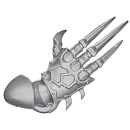 Warhammer 40k Bitz: Chaos Space Marines - Raptors/Warp Talons - Weapon J1 - Lightning Claw, Right
