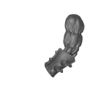 Warhammer ToW Bitz: Orcs & Goblins - Orc Boyz Mob - Weapon V - Arm, Left
