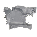 Warhammer 40k Bitz: Space Wolves - Donnerwolf Kavallerie - Kopf H1 - Links, Wolf II