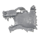 Warhammer 40k Bitz: Space Wolves - Donnerwolf Kavallerie - Kopf I2 - Rechts, Wolf III