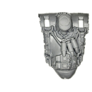 Warhammer 40k Bits: Orks - Ork Nobz - Torso A1 - Front I