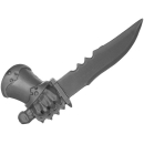 Warhammer 40k Bitz: Astra Militarum - Bullgryns, Ogryns, Nork Deddog - Arm D2 - Messer