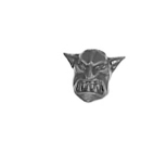 Warhammer 40k Bitz: Orks - Ork Battlewagon - Grot Turret J - Gretchin, Head