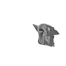 Warhammer 40k Bitz: Orks - Ork Battlewagon - Grot Turret J - Gretchin, Head
