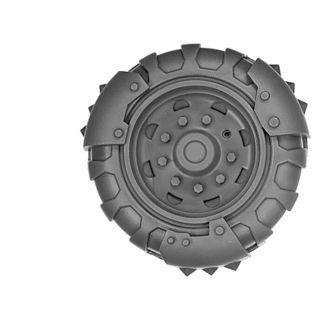 Warhammer 40k Bitz: Orks - Ork Battlewagon - Wheel A1