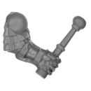 Warhammer ToW Bitz: Zwergen-Bergstädte - Hammerträger - Arm E1 - Links, Trommelstock