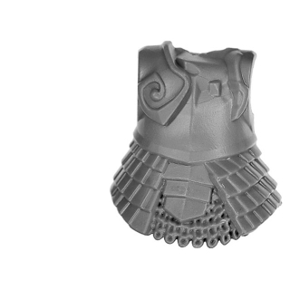 Warhammer ToW Bitz: Dwarfen Mountain Holds - Hammerers - Torso B2 - Front