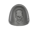 Warhammer 40k Bitz: Deathwatch - Kill Team - Shoulder Pad P - Silver Skulls