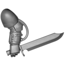 Warhammer 40k Bitz: Space Marines - Primaris Reivers - Weapon A03 - Combat Knife
