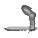 Warhammer 40k Bitz: Space Marines - Primaris Reivers - Weapon B02 - Combat Knife