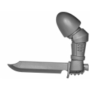 Warhammer 40k Bitz: Space Marines - Primaris Reivers - Waffe C02 - Kampfmesser