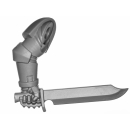 Warhammer 40k Bitz: Space Marines - Primaris Reivers - Waffe C02 - Kampfmesser