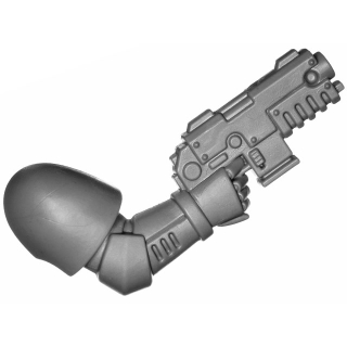 Warhammer 40k Bitz: Space Marines - Primaris Reivers - Weapon D01 - Heavy Bolt Pistol