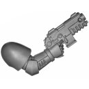 Warhammer 40k Bitz: Space Marines - Primaris Reivers - Weapon D01 - Heavy Bolt Pistol