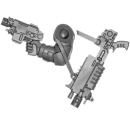 Warhammer 40k Bitz: Space Marines - Primaris Intercessors - Torso I4 - Right, Bolt Pistol + Bolt Rifle