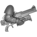 Warhammer 40k Bitz: Space Marines - Primaris Hellblasters - Torso F1 - Sergeant, Plasma Incinerator