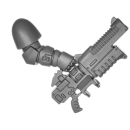 Warhammer 40k Bitz: Space Marines - Primaris Hellblasters - Torso G1 - Sergeant, Plasma Incinerator