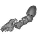 Warhammer 40k Bitz: Space Marines - Primaris Hellblasters - Torso I - Left, Bolt Pistol