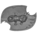Warhammer 40k Bitz: Chaos Space Marines - Tzaangors - Waffe B1 - Links, Schild