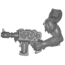 Warhammer 40k Bitz: Chaos Space Marines - Tzaangors - Weapon I1 - Left, Autopistol