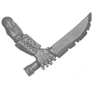 Warhammer AoS Bitz: VAMPIRF&Uuml;RSTEN - 008 - Zombies - Waffe G - Messer B