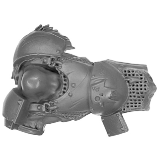Warhammer ToW Bitz: Orcs & Goblins - Black Orc Mob - Torso A1