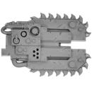 Warhammer 40k Bitz: Orks - Mega Nobz - Killasägä F1 - Rechts