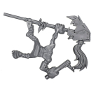 Warhammer 40k Bitz: Orks - Ork Warbiker Mob - Biker Torso E1 - Grot