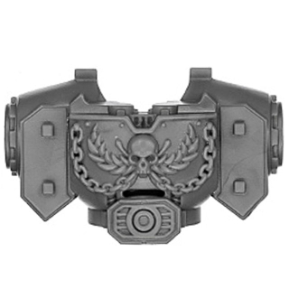 Warhammer 40k Bitz: Space Marines - Centurion Squad - Torso E - Front