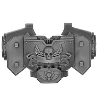 Warhammer 40k Bitz: Space Marines - Centurion Squad - Torso F - Front