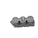 Warhammer 40k Bitz: Space Marines - Centurion Trupp - Torso K - Hurricane-Bolter