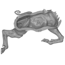 Warhammer ToW Bitz: Wood Elf Realms - Wild Riders - Torso K2 - Steed of Isha / Kurnous